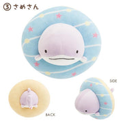 Jinbeisan and Donut Island Mochi Mochi Plush - Milk