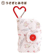 "Korilakkuma Galore" Quilted Coin Case [Bunny]