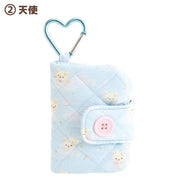 "Korilakkuma Galore" Quilted Coin Case [Angel]