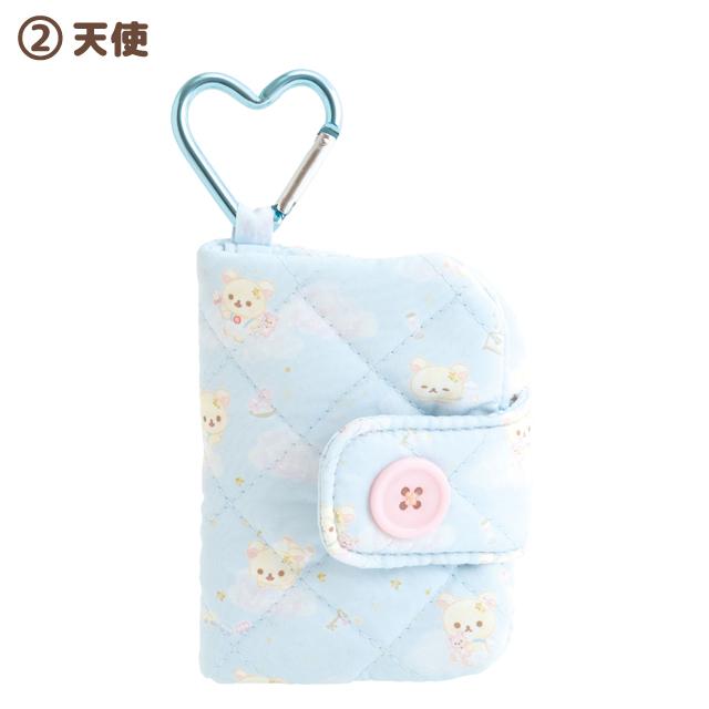 "Korilakkuma Galore" Quilted Coin Case [Angel]