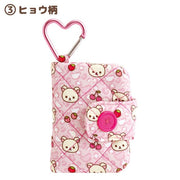 "Korilakkuma Galore" Quilted Coin Case [Leopard]