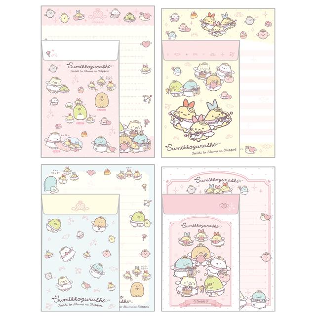 Sumikko "Angel & Devil's Tail" Letter Set A