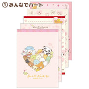 San-X Universe Heart Memo Pad A