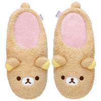 Rilakkuma Dozing With You Fuzzy Slippers
