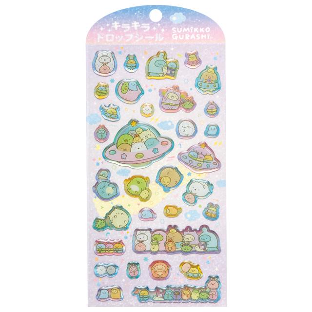 Sumikko Gurashi Mysterious Friends Glitter Stickers