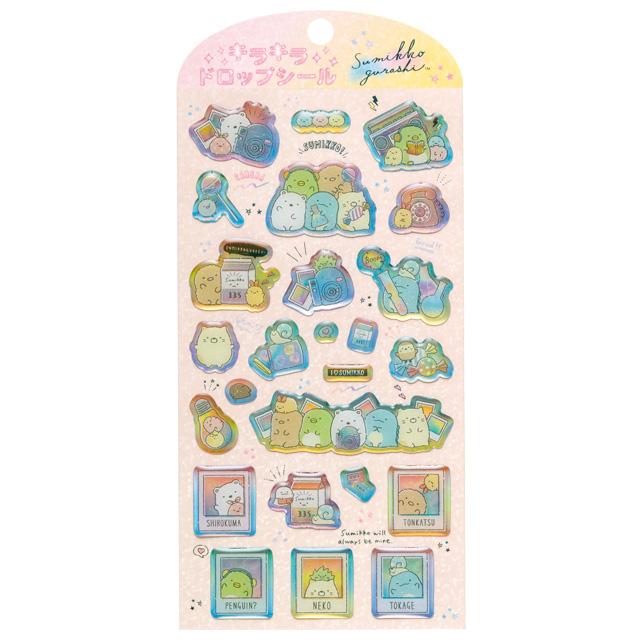 Sumikko Gurashi Polaroid Glitter Stickers