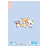 Rilakkuma Dozing With You Swings Mini Index Folder
