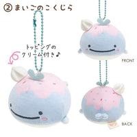 Jinbesan and Icekurage Ice Cream Plush Mascot