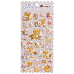 Rilakkuma Puffy Aurora Sticker [Home Sweet Home]
