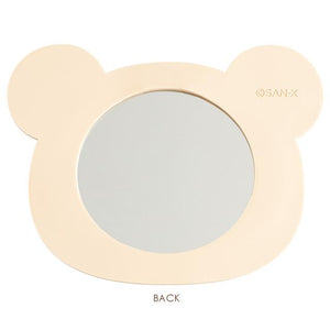 "Basic Rilakkuma Flower" Korilakkuma Hand Mirror