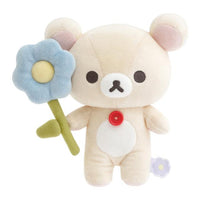 "Basic Rilakkuma Flower" Korilakkuma Plush
