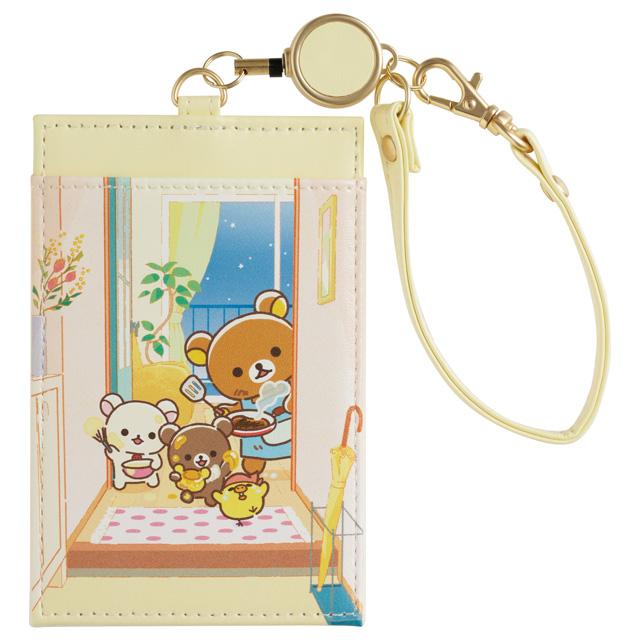 Rilakkuma "Stay with Me" Pass Case w/ Reel