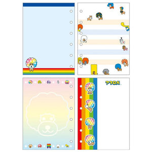 Afro Ken 6-Ring Sticker Notebook