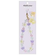 "Basic Rilakkuma Flower" Rilakkuma Beaded Strap