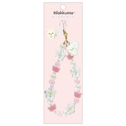 "Basic Rilakkuma Flower" Korilakkuma Beaded Strap