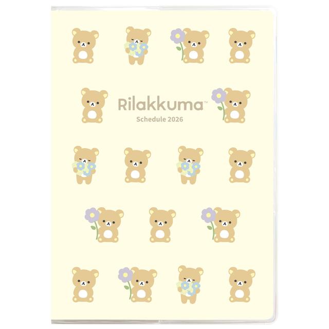 Basic Rilakkuma Flower Thread 2026 Planner