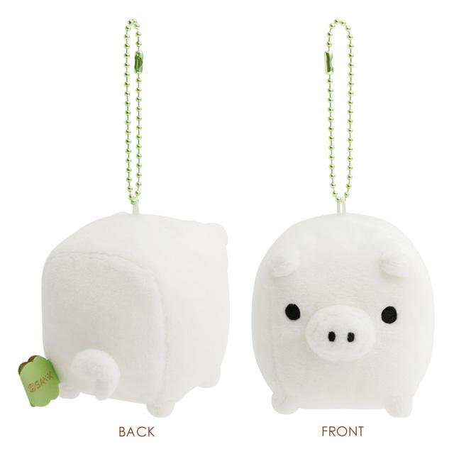 Monochrome Boo "San-X Universe" White Plush Mascot