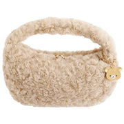 Rilakkuma "BASIC RILAKKUMA Boa Items" Fluffy One-Handle Bag