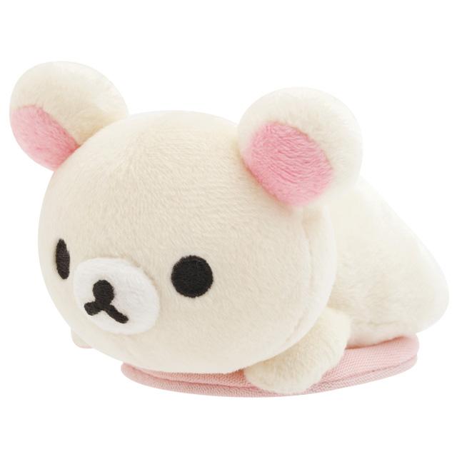 Korilakkuma "Sleeping Together" Clingy Shoulder Plush