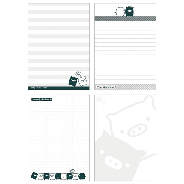San-X Monochrome Boo Memo Pad