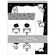 Rilakkuma "Monochrome" Letter Set