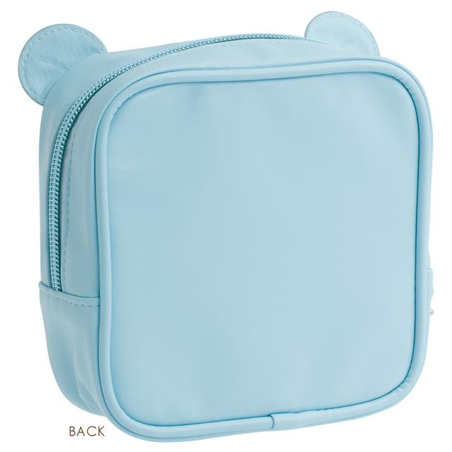 "Rilakkuma Lab" Square Mesh Pouch