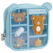 "Rilakkuma Lab" Square Mesh Pouch
