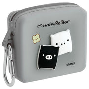 Monochrome Boo Silicone Pouch