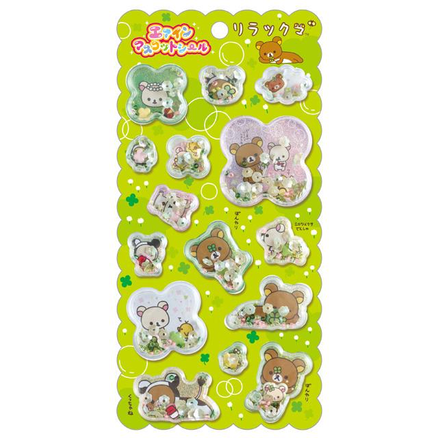 Rilakkuma Back Then Series Shaka Sticker A