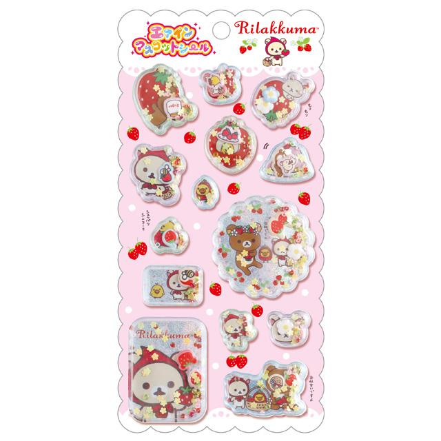 Rilakkuma Back Then Series Shaka Sticker B