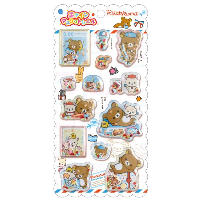Rilakkuma Back Then Series Shaka Sticker C