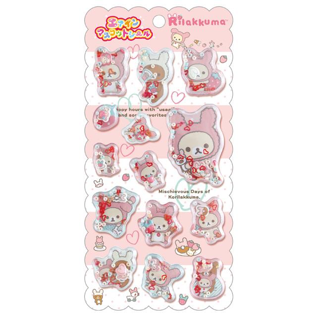Rilakkuma Back Then Series Shaka Sticker F