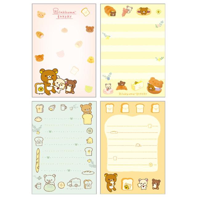 Rilakuma Bakery Flip Memo