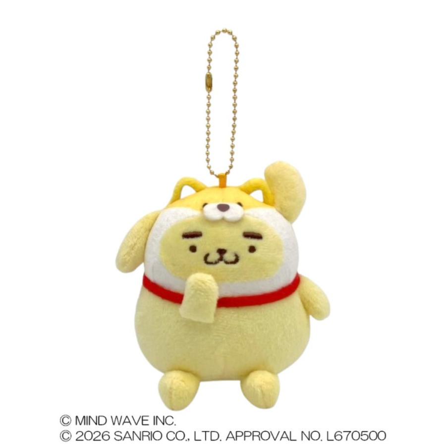 Shibanban x Pompompurin Plush Mascot - PomPomPurin