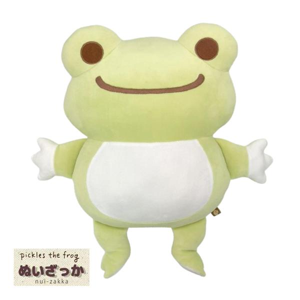 Pickles the Frog Plush Cushion