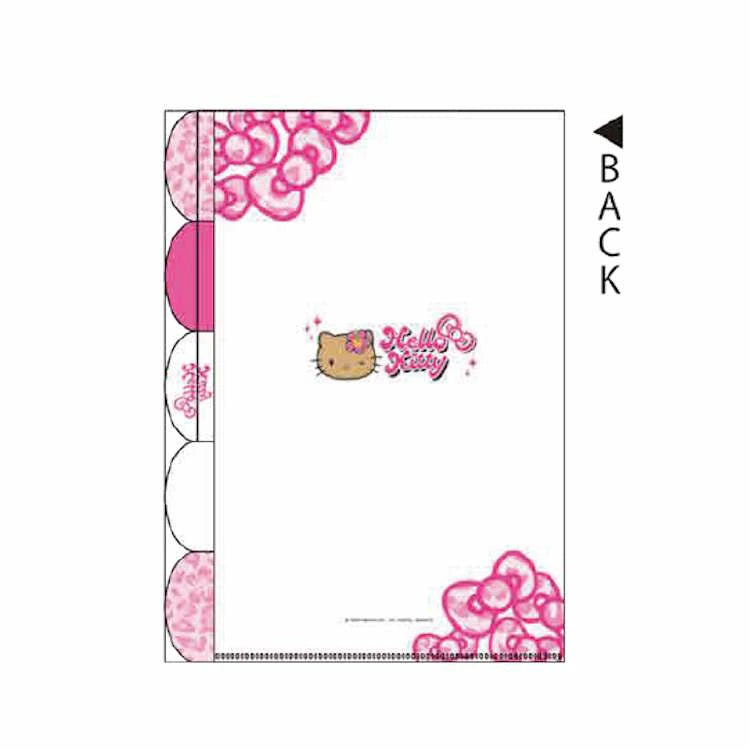 Tan Hello Kitty 5-index Multi Folder [Pink]
