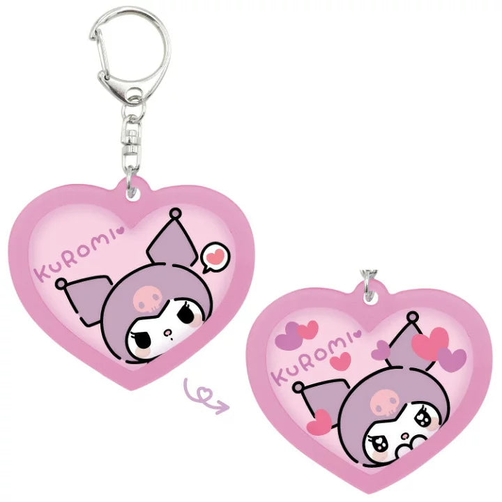 Kuromi xoxo Change Keychain