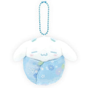 Cinnamoroll Swaddle Japanese Pattern Mascot Plush