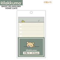Rilakkuma Home Cafe Sticky Notes Checklist
