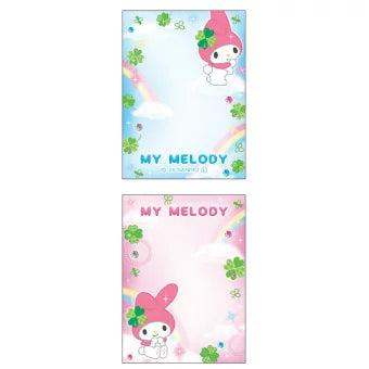 My Melody Glitter Sticker Book Keychain