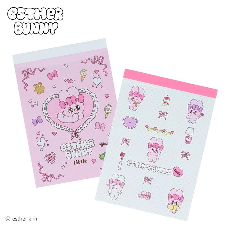 Esther Bunny Mini Memo Pad [Pink]