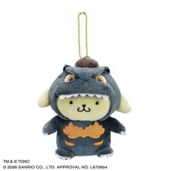 Pre Order Godzilla x Sanrio Plush Mascot - PomPomPurin