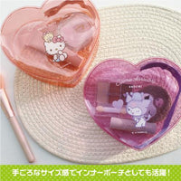 Hello Kitty Heart Clear Pouch
