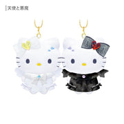 Hello Kitty & Mimmy Magnet Mascot Plush - Angel & Devil