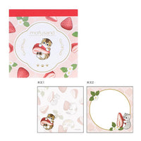 Mofusand Strawberry Small Memo Pad