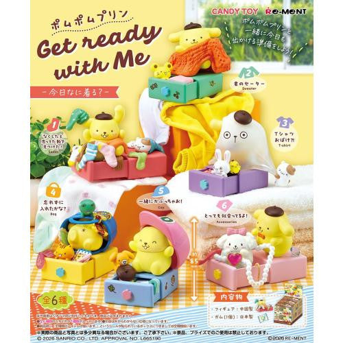 Sanrio PomPomPurin Get Ready With Me Rement Blind Box