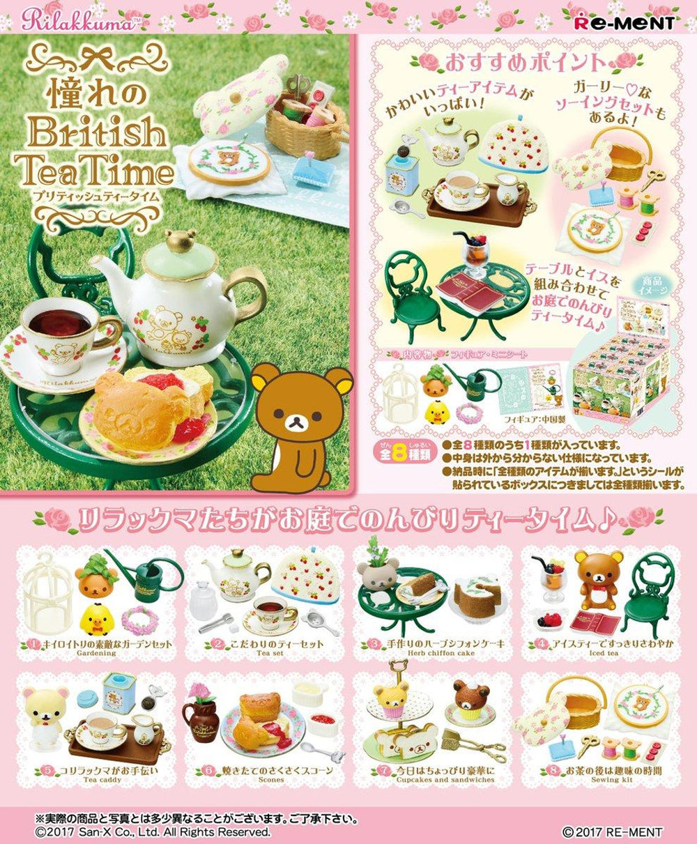 Rilakkuma British Tea Time Rement