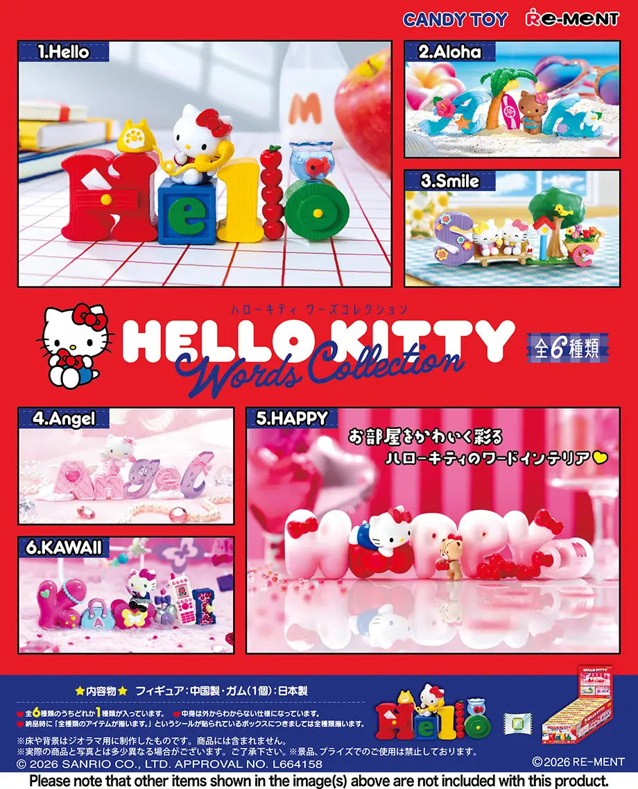 Hello Kitty Words Blind Box