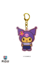 Tan Kuromi Acrylic Keychain