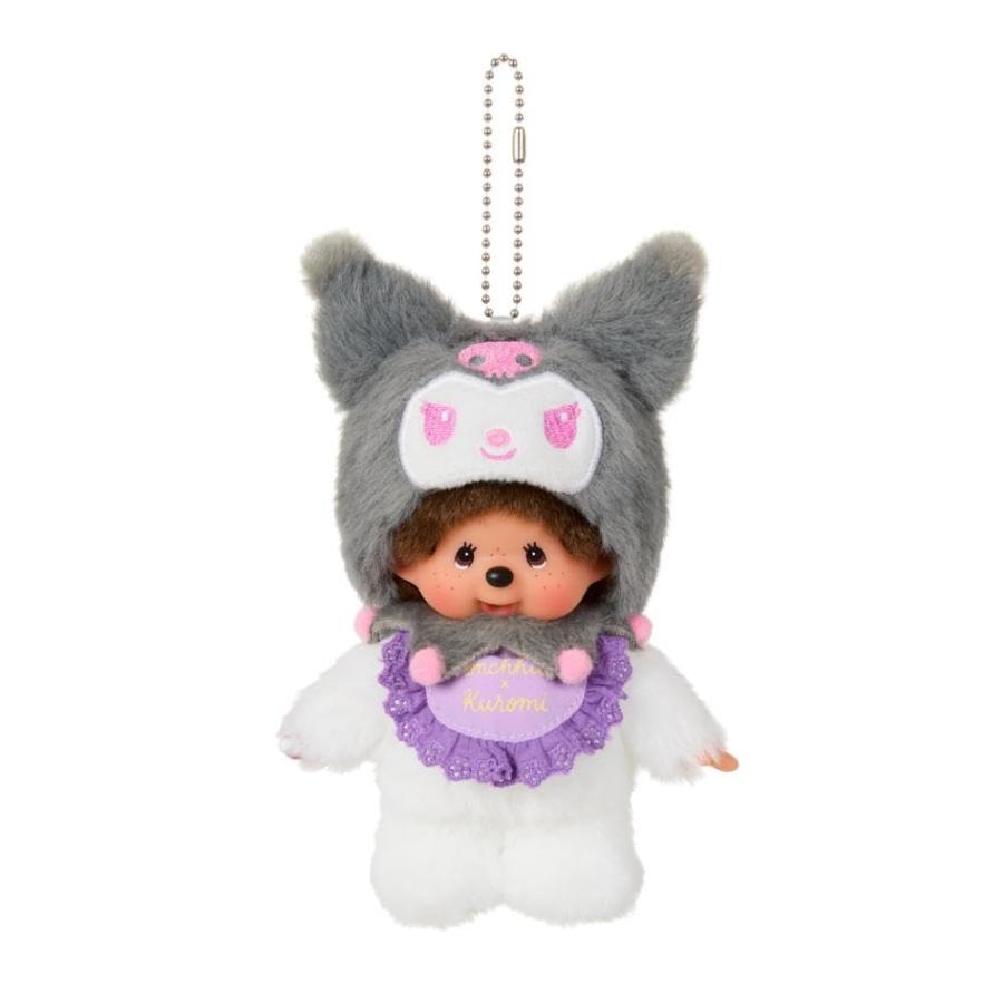 Monchhichi Chimutan x Kuromi Plush Mascot